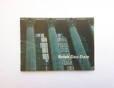 ROLEX Libretto Booklet (Anni '70) per Day-Date 1803 1807 1804 1806 1802 1811