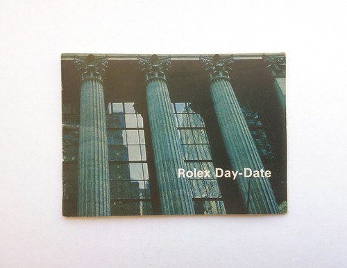 Rolex libretto booklet - libretto, (anni