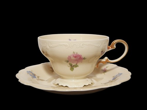 Preziosa rocaille antica tazza - preziosa,