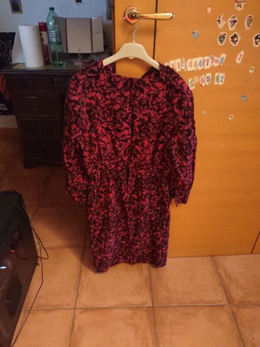 Vestito vintage rosa magenta - , e