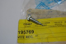Carburetor register screw