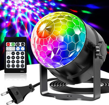 Luci Discoteca, 360° Rotante Con Controllo Musicale, Palla Da Discoteca per Fest