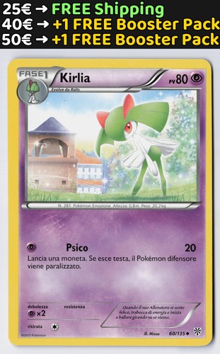 Kirlia italiana pls 60 135 - pls, #60/135