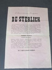 '800 PRESTIGIATORE DE STERLICH