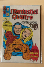 I FANTASTICI QUATTRO N.1 DI BUSTA -ED.CORNO PRIMA EDIZIONE ANNO 71 ,SENZA GADGET