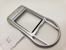 Custodia anteriore argento Nokia 6630 ottime condizioni fascia cover argento