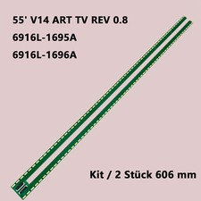 2 pz Strisce LED Lampada per