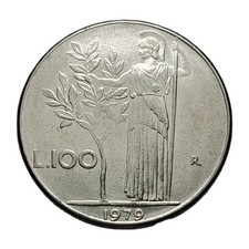 Moneta Italia 100 Lire 1979