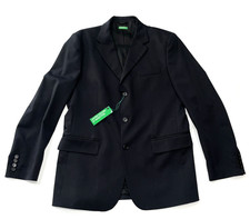 Cappotto sportivo nero uomo