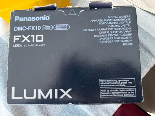 Panasonic lumix dmc fx10 - lumix, dmc-fx10