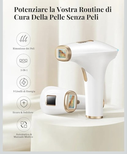 Epilatore luce pulsata 999900 - pulsata,