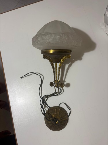 Lampadario art déco anni - lampadario,