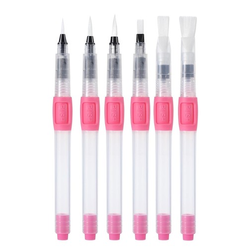 Set pennelli nylon - pennelli, rosa
