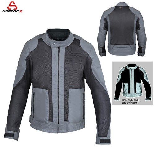 Aspidex moto giubbotto estivo - giubbotto,