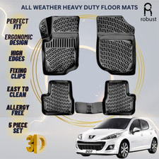 Floor Mats Liners For Peugeot