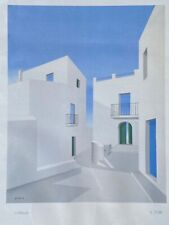 Vittorio Stoppa - Cadaques - 1986 Litografia