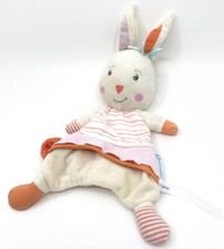 🌟Doudou plat Lapin Rose