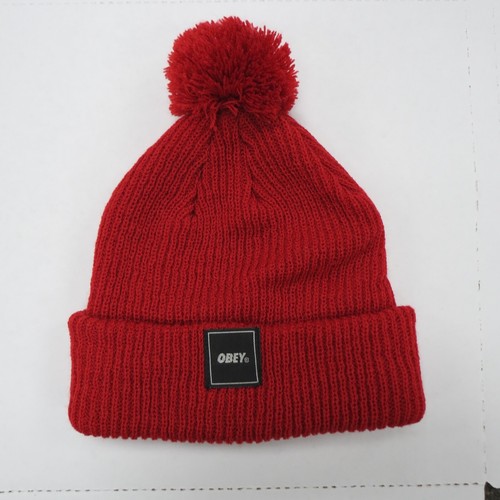Obey cappello invernale - obey, rosso