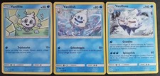 VANILLITE + VANILLISH + VANILLUXE 35/145 in Italiano POKEMON Guardiani Nascenti