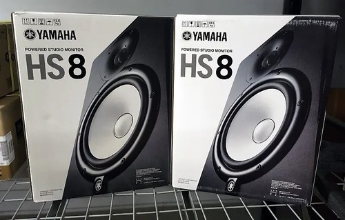 Yamaha hs8 pair 8 inch - yamaha,