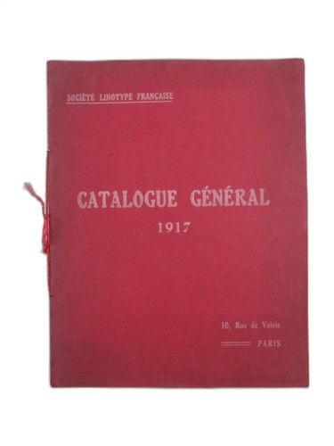 Société linotype française - société,