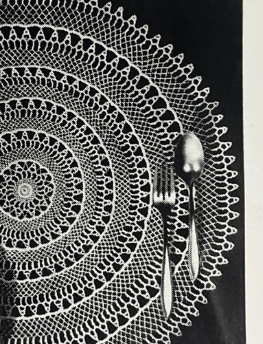 Topper tavolo vintage anni - da,