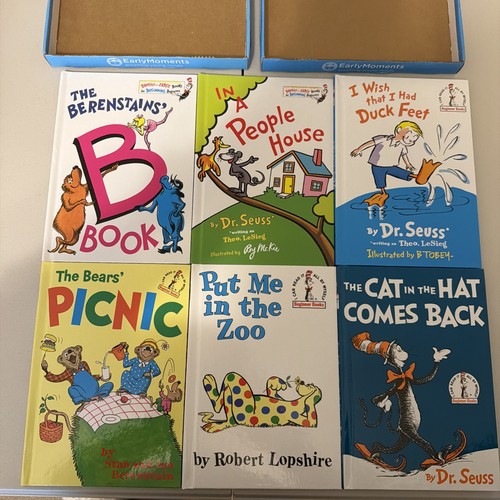 Seuss books cat in - books,
