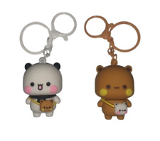 Portachiavi carino bubu&dudu, Orso e Panda del web fidanzati