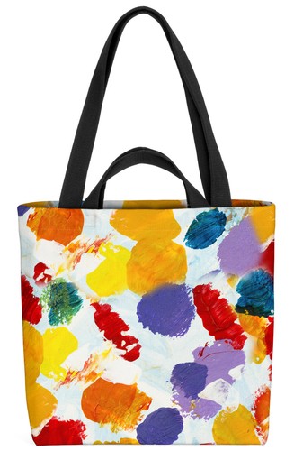 Borsa macchie colorate - , arte