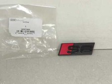 New OEM Genuine Audi Black Red