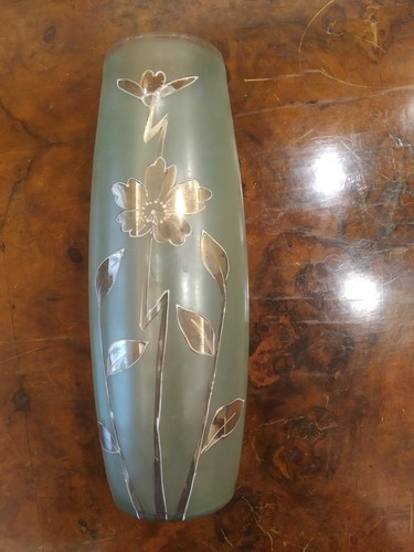 Vaso antico liberty vetro