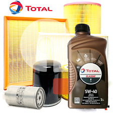Kit Tagliando Per Fiat Doblò 1.4 Tjet 1.4 Metano 3 Filtri+3Lt Olio Total 5W40