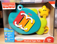 Fisher-Price Pesce Xylo musicale per bambini in crescita