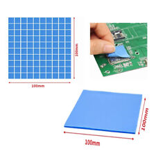 CPU GPU Thermal Pad 6.0 W/mK 100*100*1.0mm Dissipatore Raffreddamento ConduttivoSilicone