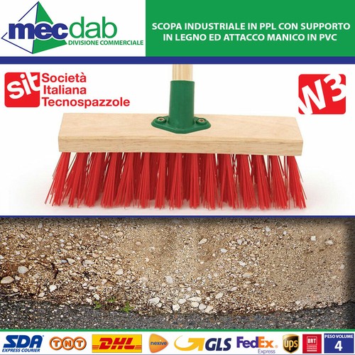 Scopa industriale ppl con - scopa,