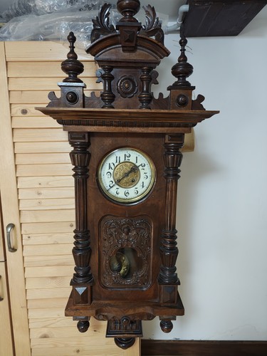 Antico orologio pendolo - orologio, a