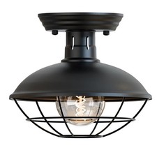 Plafoniera vintage industriale