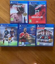 Giochi ps4 bundle disco- F1 2016/Driveclub/FIFA 16/PES 2016/MotoGP15/ 