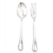 Coppia posate da servizio Christofle cucchiaio e forchettone vintage anni '60