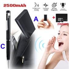 Mini Espia Grabacion De Audio Oculto Pequeño Attivado Por Voz Grabadora De Voz