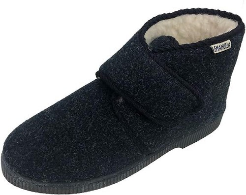 Emanuela 564 blu pantofola - emanuela,