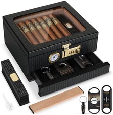 Cigar Humidor Cabinet, Desktop