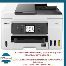 Canon MAXIFY GX4050 Stampante Multifunzione WiFi Casa e Ufficio MegaTank