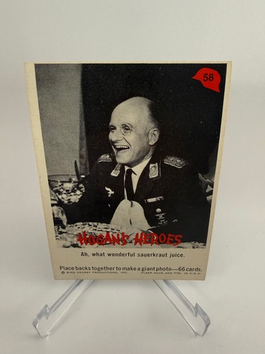 1965 fleer hogan heroes - hogan's,