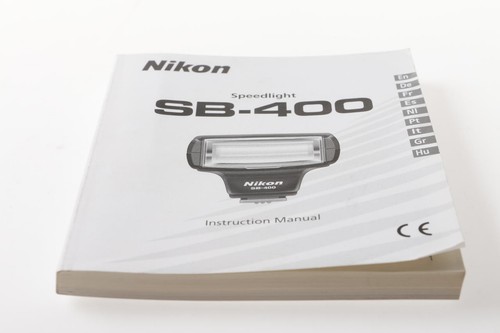 Nikon 400 manuale - nikon, sb-400