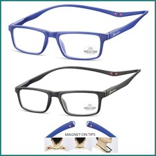 Occhiali da lettura uomo donna con calamita montana vista rettangolari