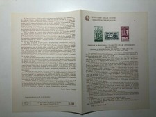 1958 Bollettino Illustrativo