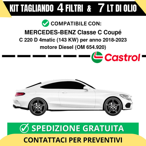 Tagliando per mercedes benz - tagliando, mercedes-benz
