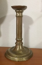 Candeliere antico in Ottone cm. 16