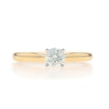 Oro Giallo Diamante Solitario